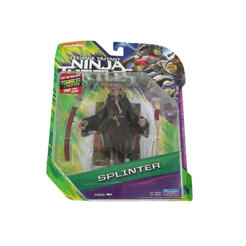 Nickelodeon Teenage Mutant Ninja Turtles TMNT Splinter Boxed